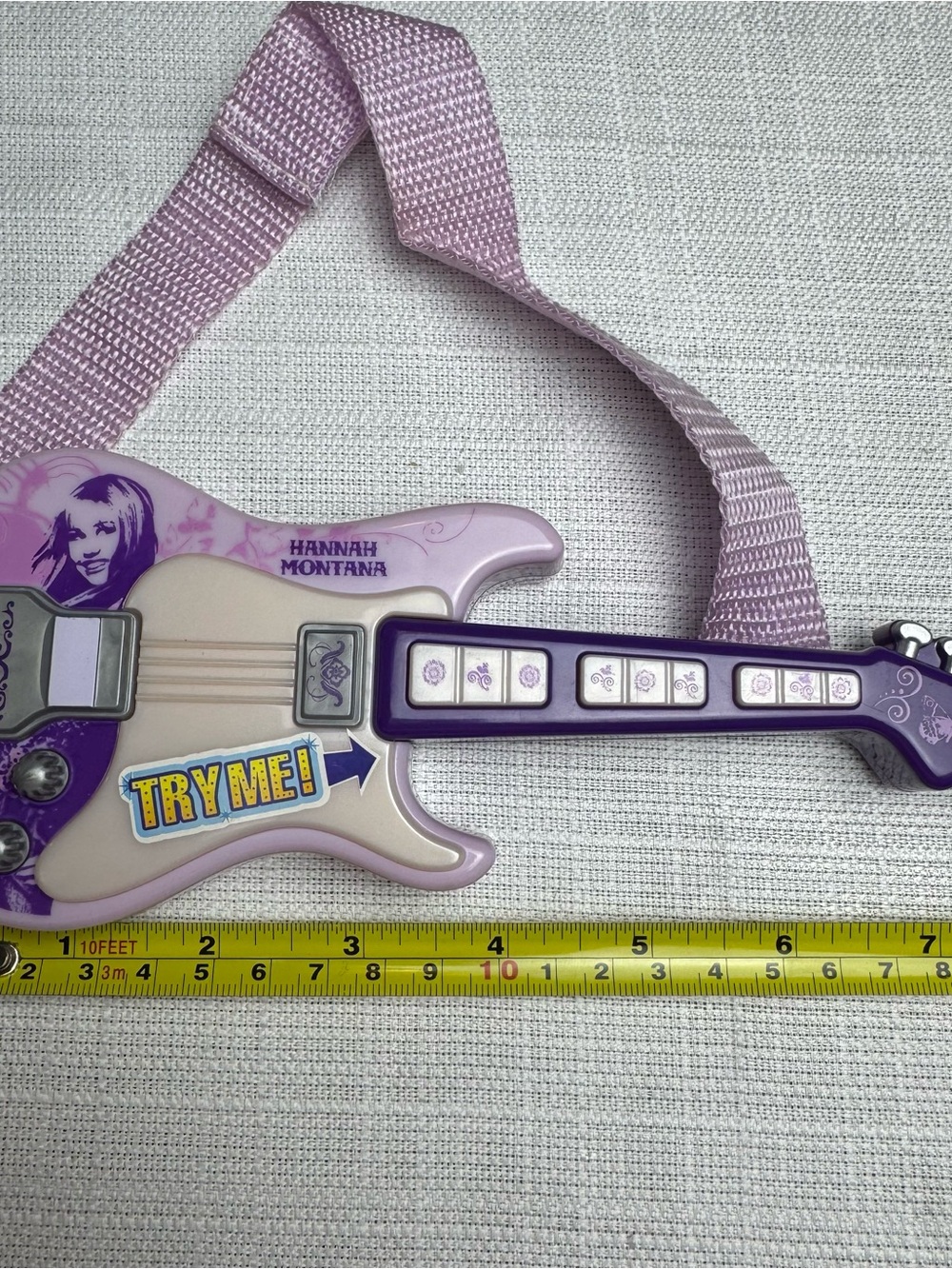 Build a Bear Workshop BABW Hannah Montana Toy Guitar 3 songs - Picture 2 of 15